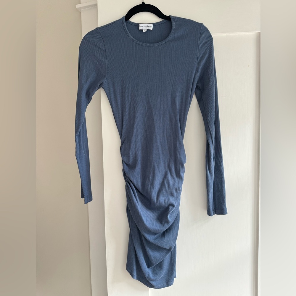 Blue Long-Sleeve Dress (NWOT)